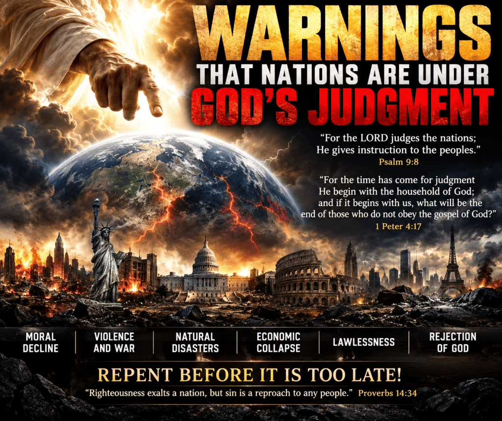 10 Biblical warning signs a nation is under&nbsp;judgment