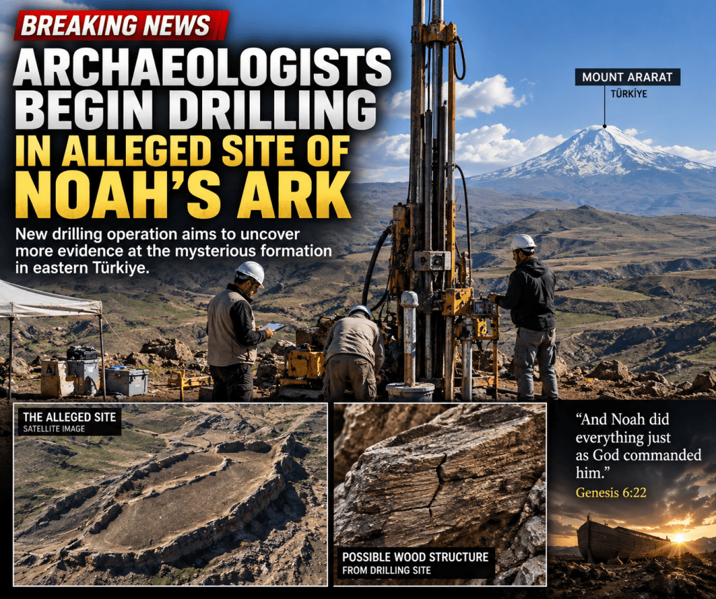 Archaeologists Begin Core Drilling in Unprecedented Study at Alleged Site of Noah’s&nbsp;Ark