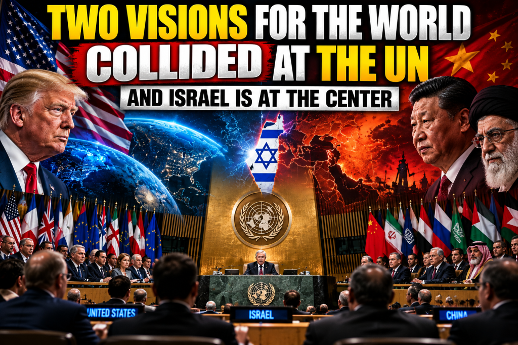 Two Visions For The World Collided At The UN – And Israel Is At The&nbsp;Center