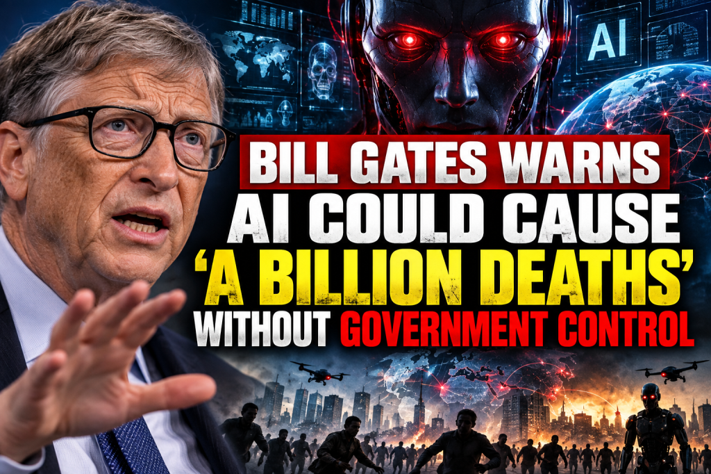 Bill Gates Warns AI Could Cause ‘A Billion Deaths’ Without Government&nbsp;Control