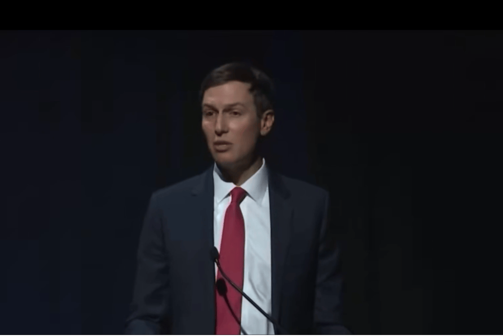 Jared Kushner Reveals What the Board of Peace Is ‘Building’ Around Israel. Jared Kushner says they are building something far bigger than a&nbsp;company.