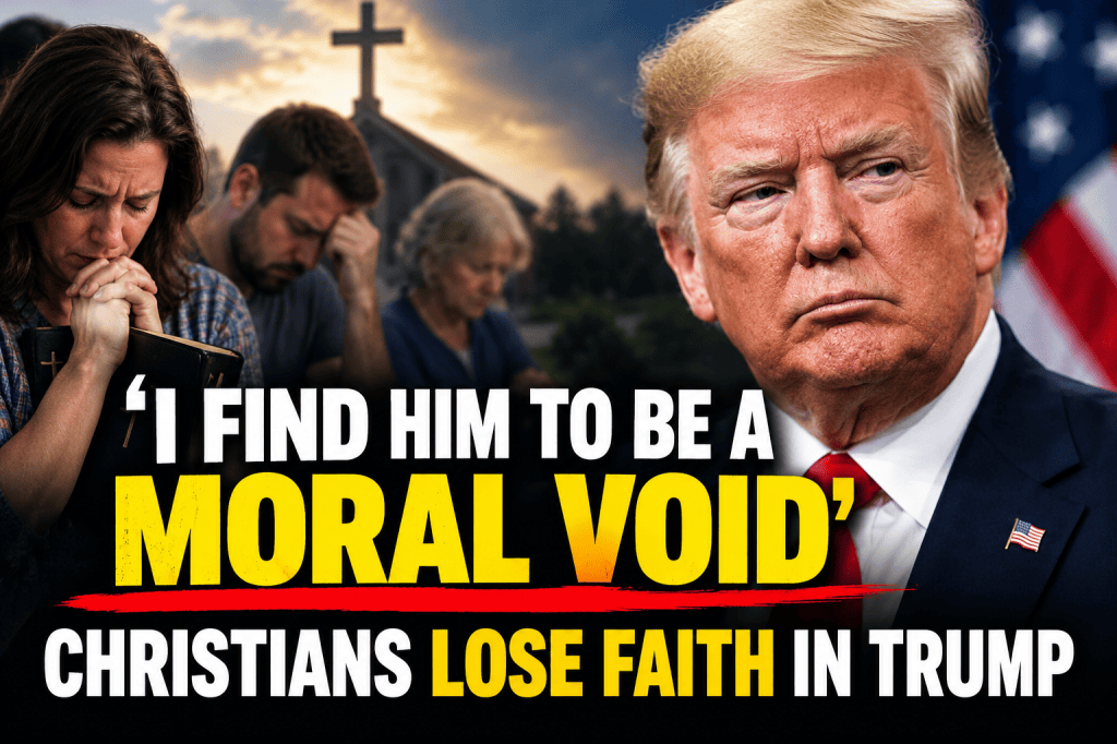‘I find him to be a moral void’: Christians lose faith in&nbsp;Trump