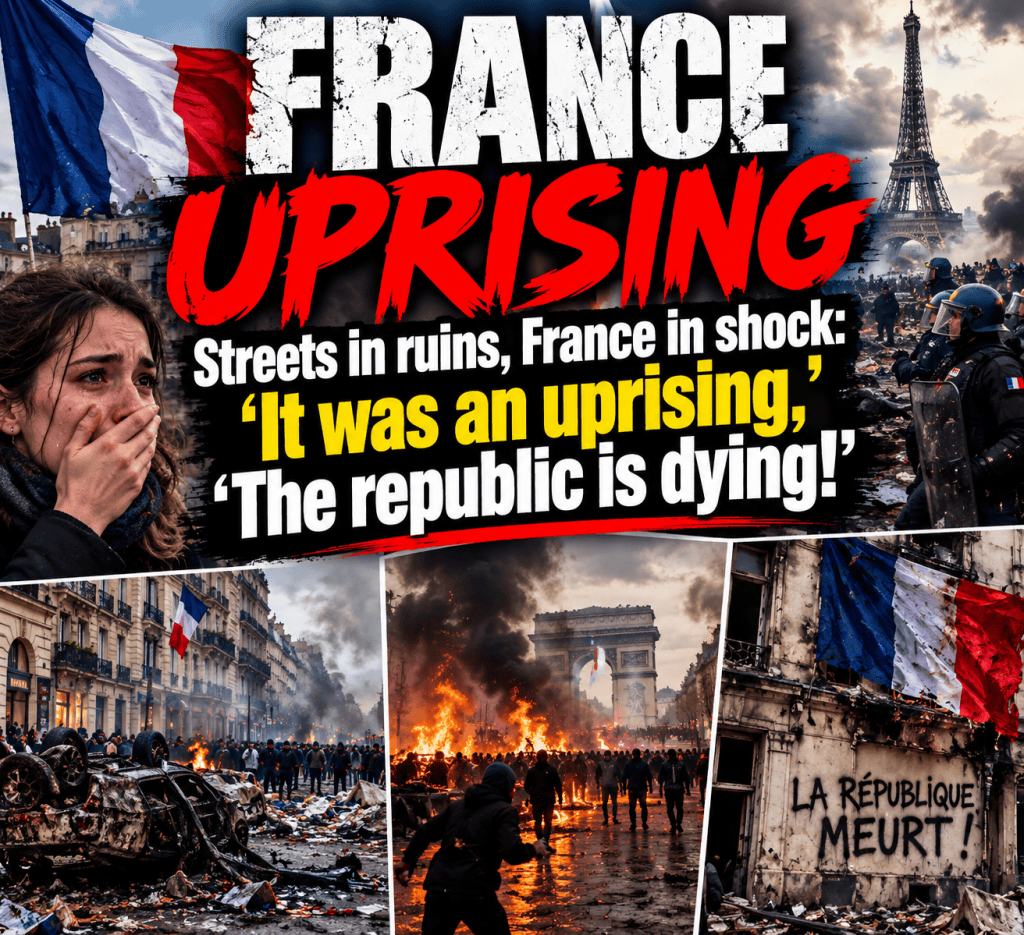Streets in ruins, France in shock: ‘It was an uprising,’ ‘The republic is&nbsp;dying.